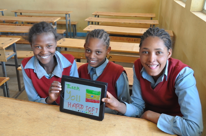 The exciting gift of iPads