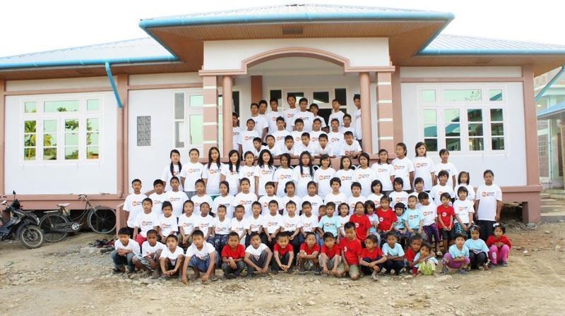 New children's village in Kalymayo, Burma