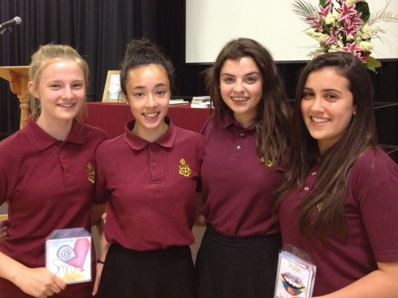 Students sing and stride for Sophia Academy