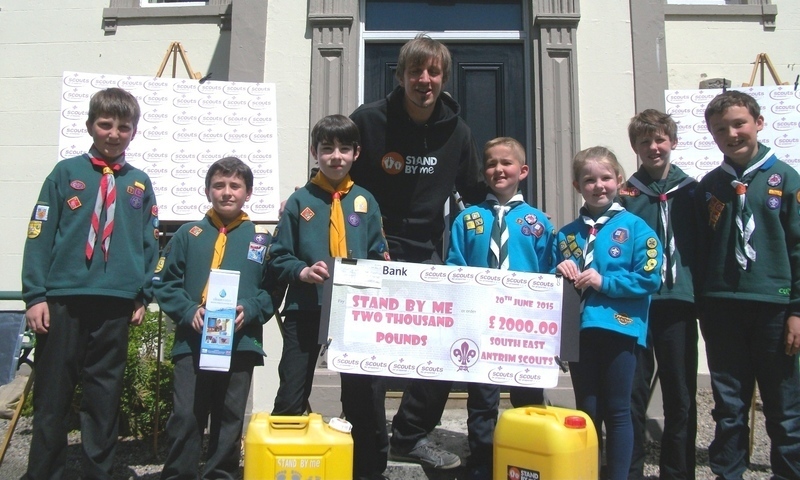 South East Antrim Scouts provide clean water
