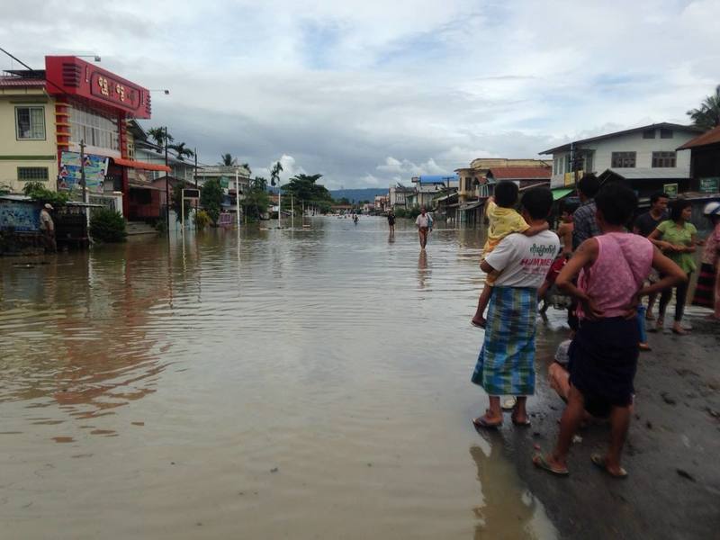 Flooding in Burma