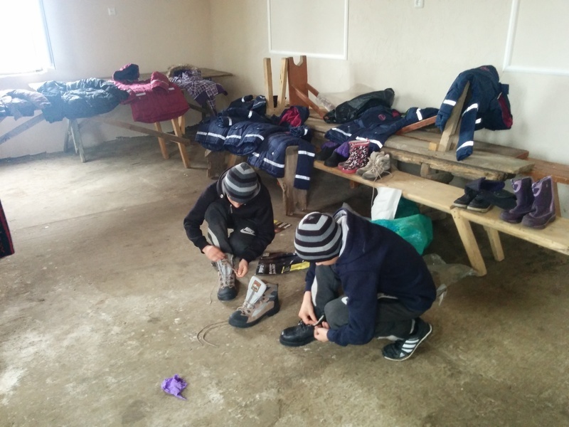 Twins receive winter boots