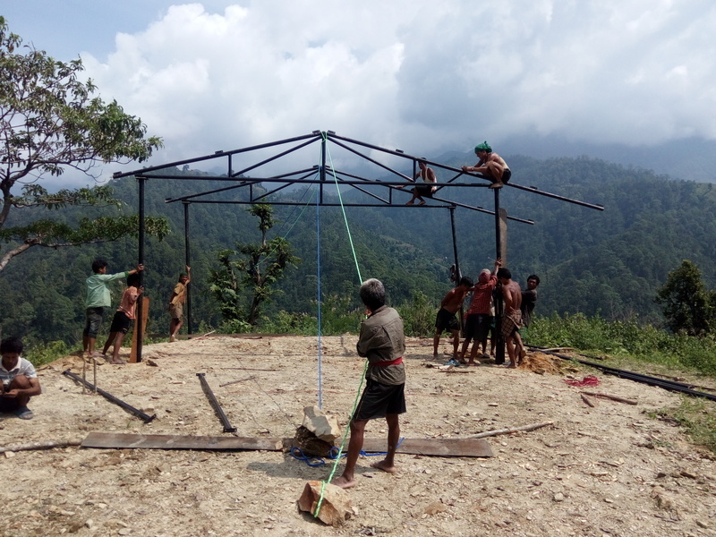 A school taking shape